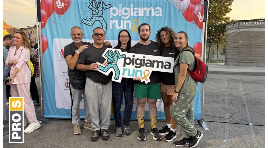 PROS Active Team alla Pigiama Run di Padova: sport, squadra e solidarietà
